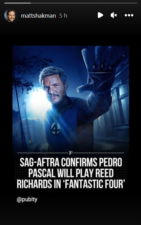 Pedro Pascal será o Sr. Fantástico em Quarteto Fantástico - cabanageek