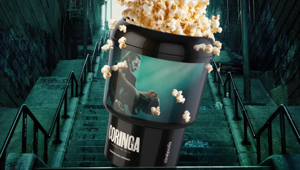 Cinépolis lança balde exclusivo de Coringa: Delírio a Dois!