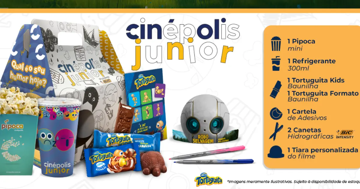 Cinépolis anuncia combo de Robô Selvagem! Confira a novidade: