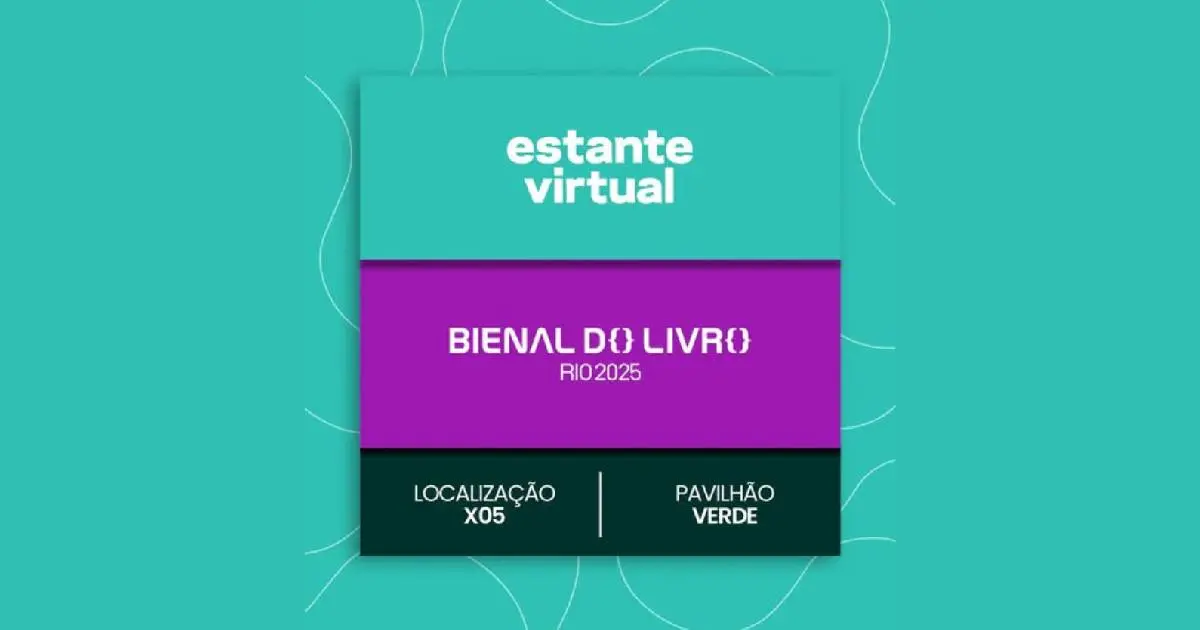Estante Virtual celebra 20 anos na Bienal do Livro Rio 2025