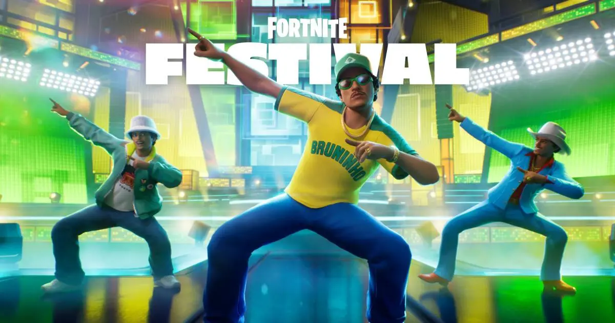 Bruno Mars invade Fortnite com hit “Bonde do Brunão”