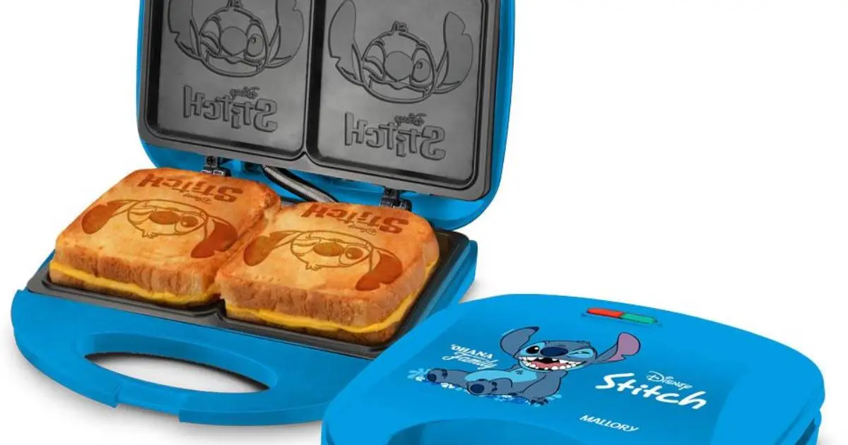 Stitch na Mallory: sanduicheira que deixa o lanche mais divertido