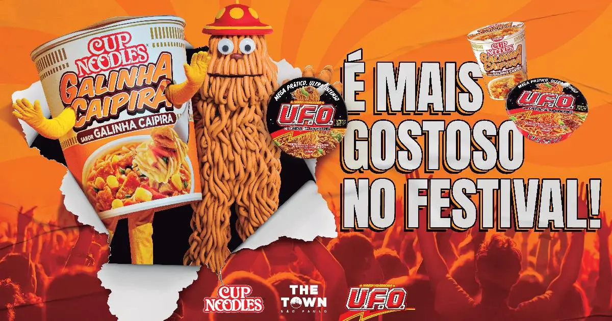 NISSIN FOODS DO BRASIL confirma presença no The Town 2025