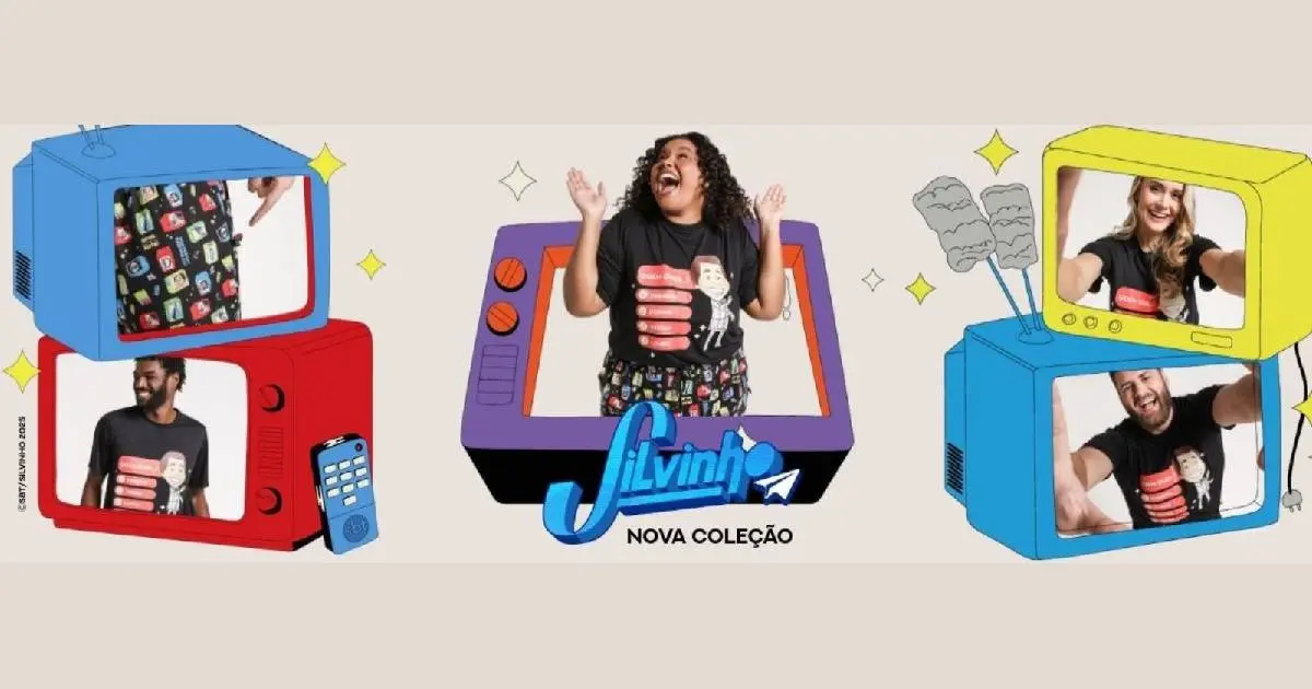 Silvio Santos inspira nova coleção da Tjama em parceria com o SBT