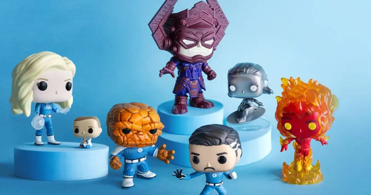 Funko lança linha exclusiva do Quarteto Fantástico no Brasil