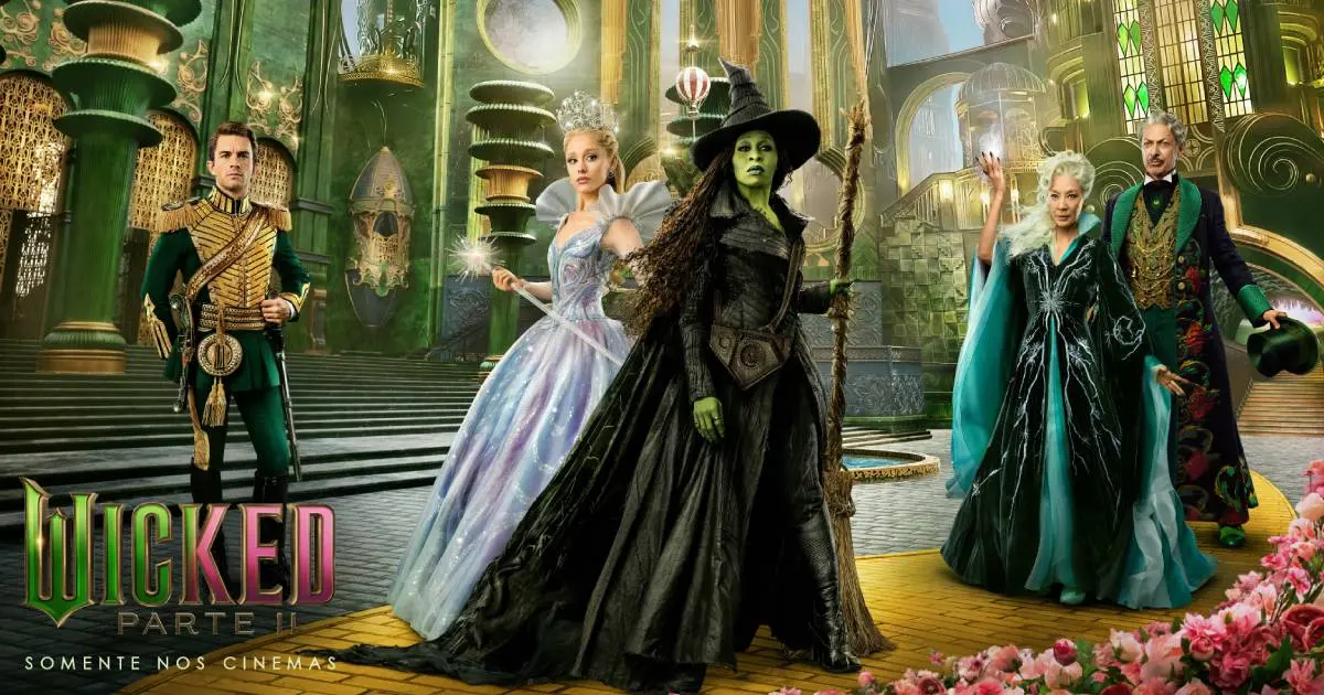 Wicked: Parte II ganha novas artes e data de estreia