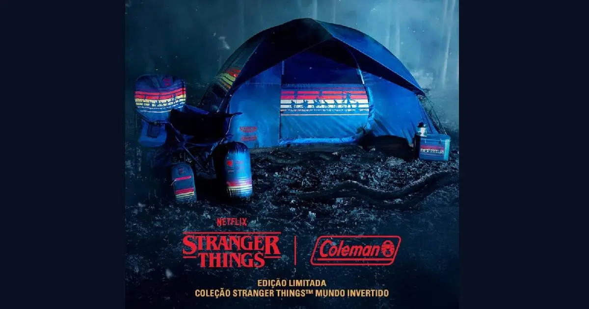 Coleman apresenta collab especial de Stranger Things