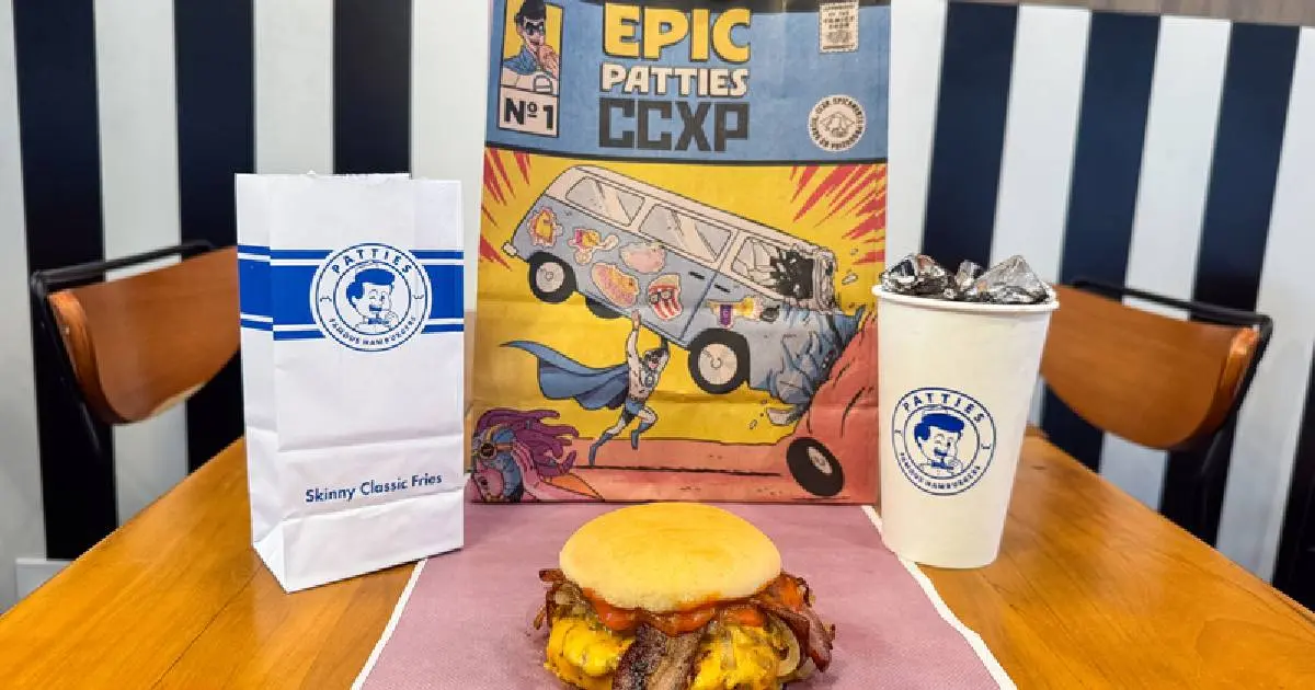 Patties lança lanche exclusivo para a CCXP25