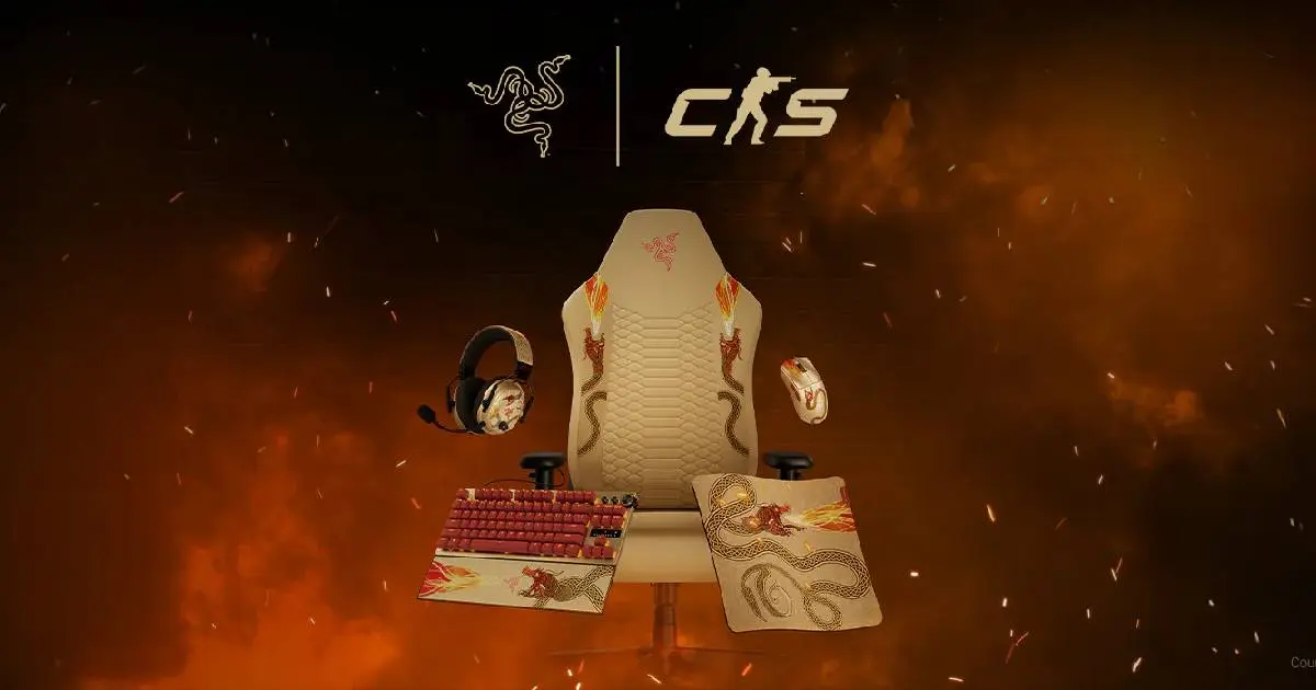 Razer lança coleção Dragon Lore para Counter-Strike 2