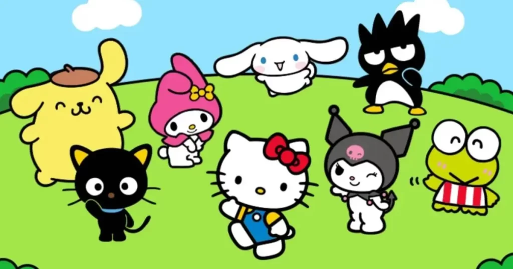 Hello Kitty e seus amigos. - Cabana Geek