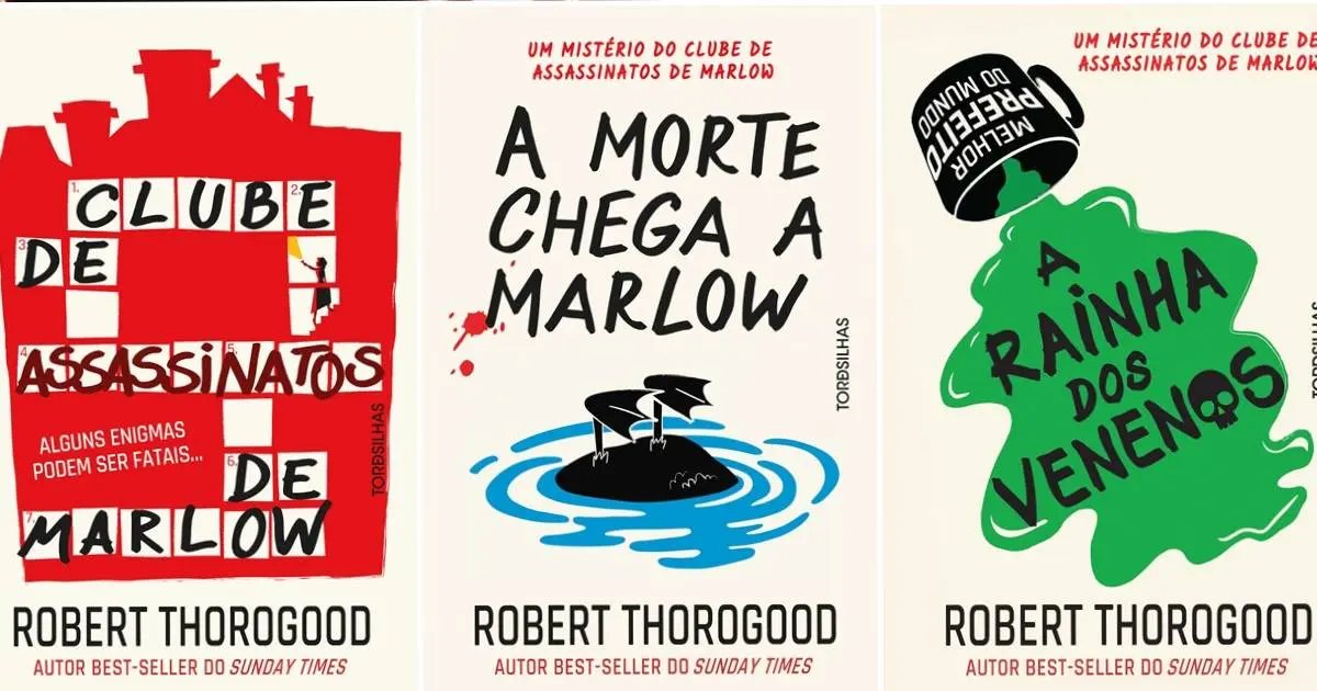 Clube de Assassinatos de Marlow: saga chega ao Brasil