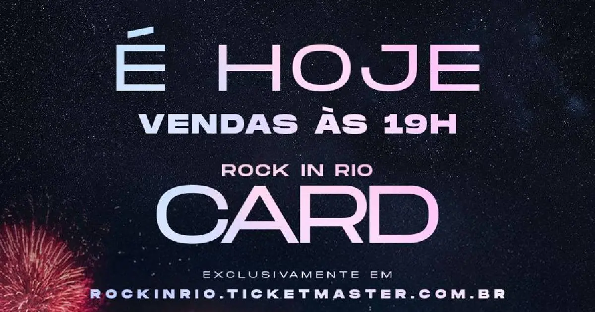Rock in Rio 2026 | Vendas do Rock in Rio Card iniciam hoje