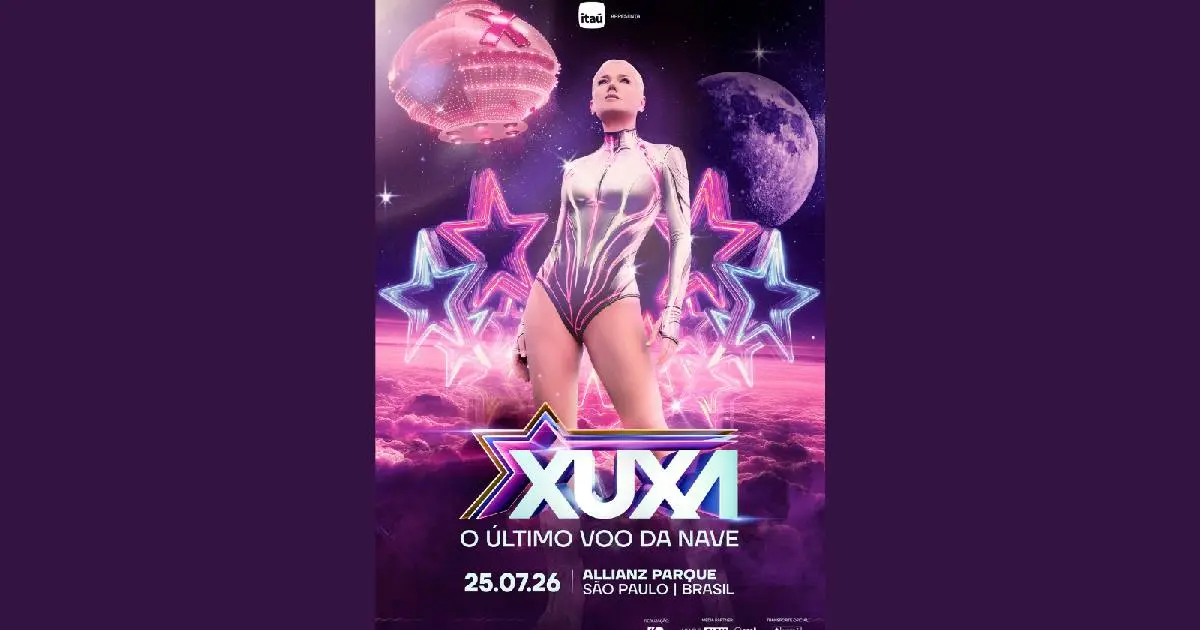Xuxa abre vendas para última apresentação em São Paulo