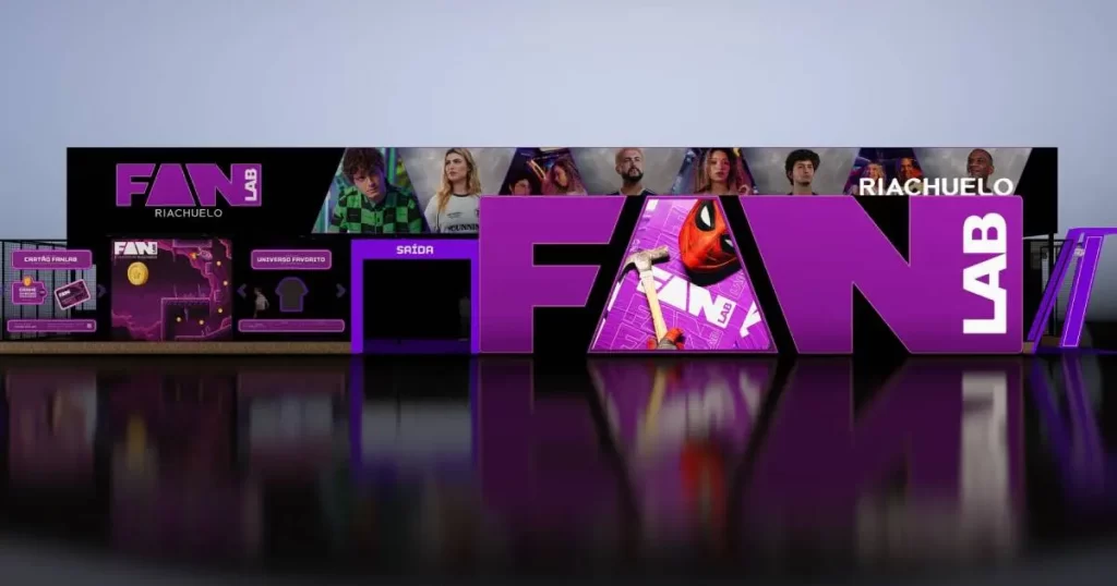 Riachuelo trás FANLAB para a CCXP 25. - Cabana Geek