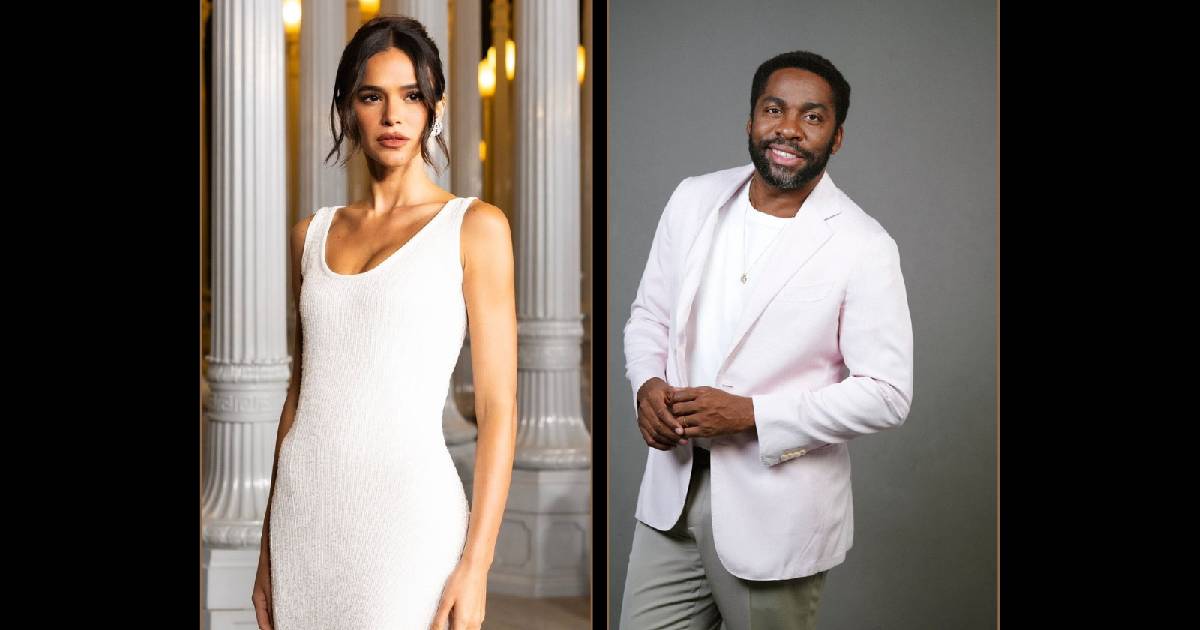 Bruna Marquezine e Lázaro Ramos no Golden Globes Brasil 2026