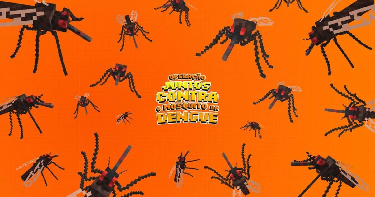 SBP anuncia ação na prevenção contra a dengue no Minecraft