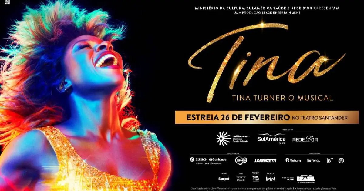 TINA – Tina Turner, o musical estreia no Teatro Santander