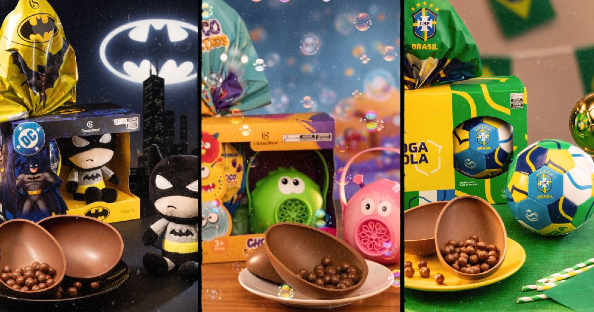 Cacau Show lança nova coleção de Páscoa 2026