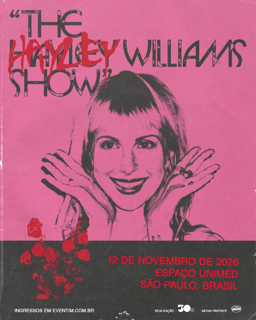 Hayley Williams no Brasil - cabanageek