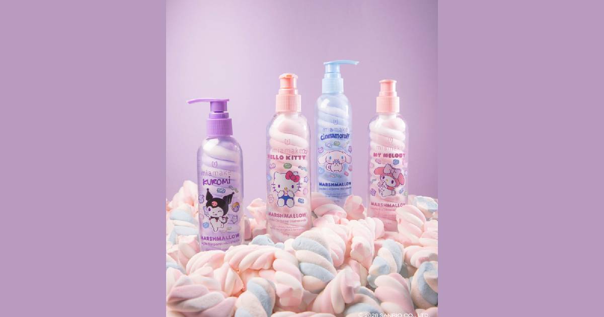 Mia Make e Sanrio lança coleção de loções da Hello Kitty